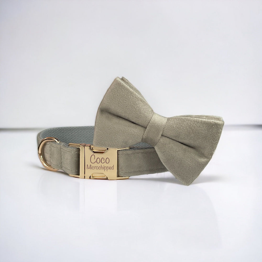 Dog Collar Bow Tie - Gifts Handmade