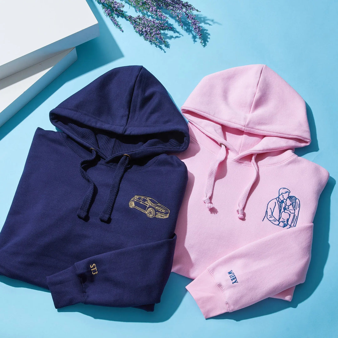 Custom Embroidered Hoodies 