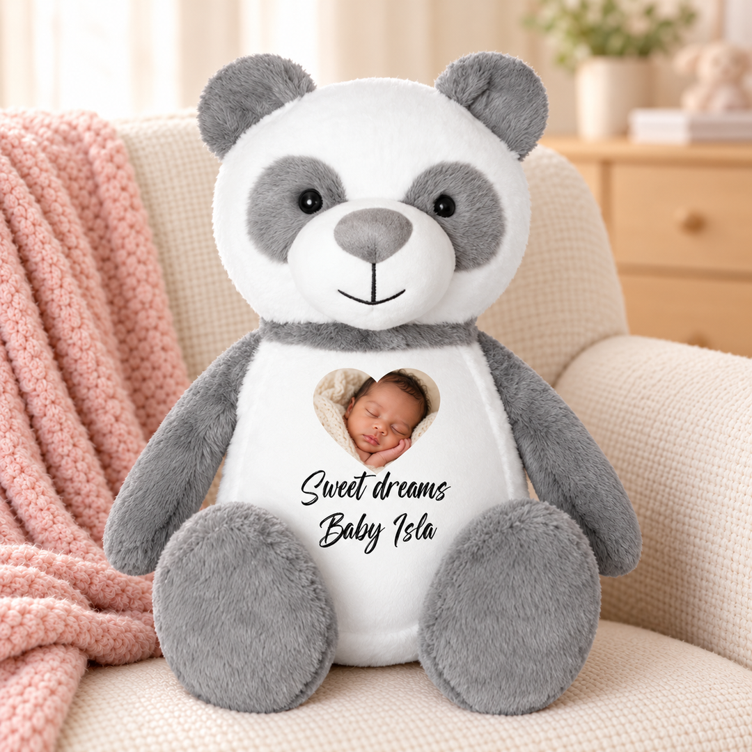 Personalisierter Tauf-/Tauf-Kleinkreuz-Teddy