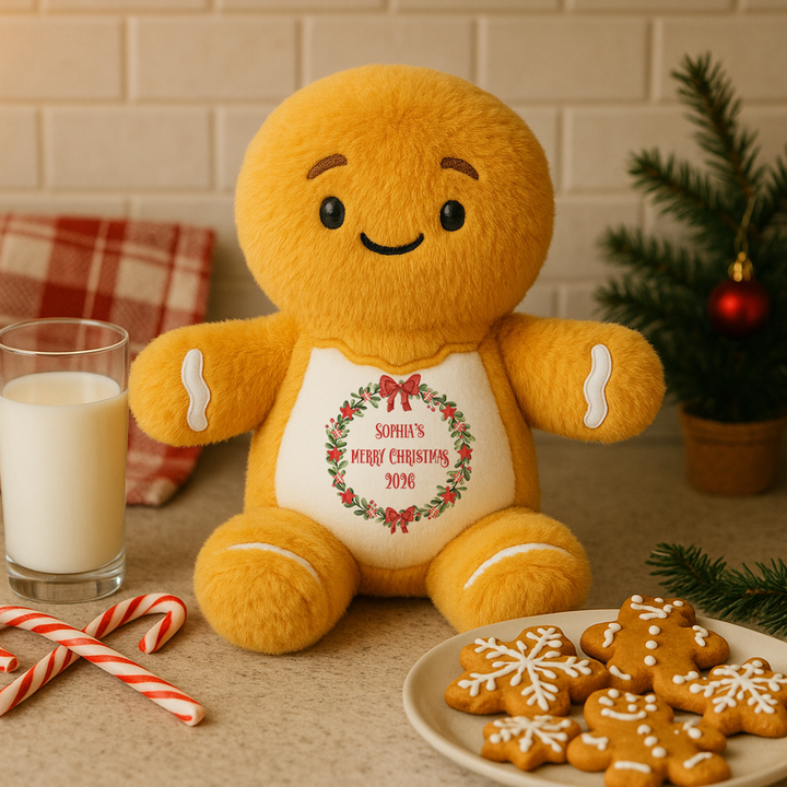 Personalisierter Weihnachtskranz Teddy
