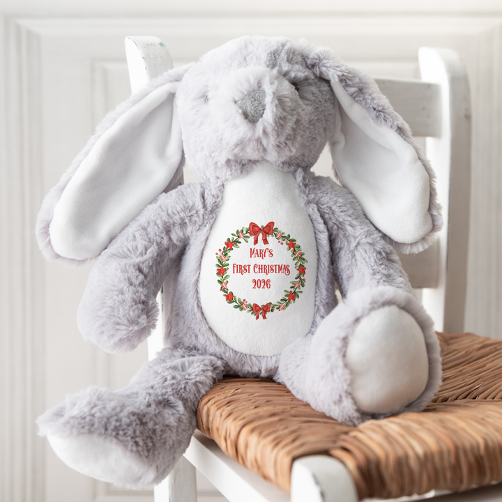 Personalisierter Weihnachtskranz Teddy