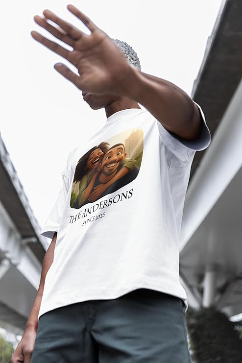 Personalised Cartoon Picture T-Shirt