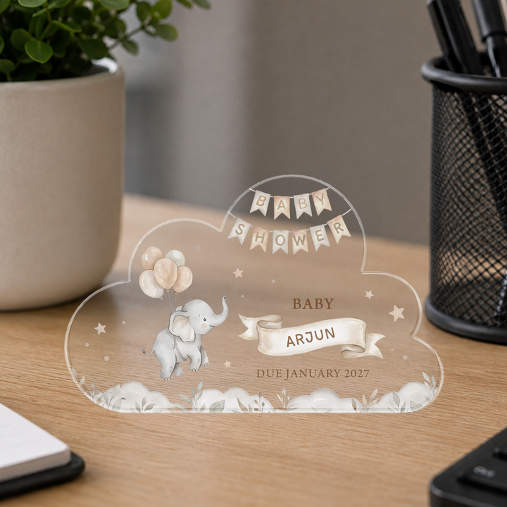 Personalisierter rosa Neujahrs-Teddy