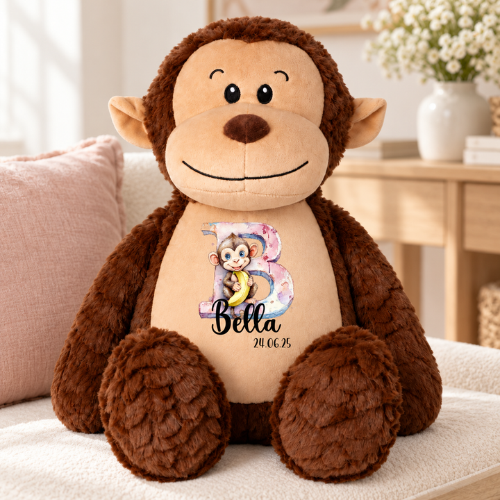 Personalisierter Tauf-/Tauf-Kleinkreuz-Teddy
