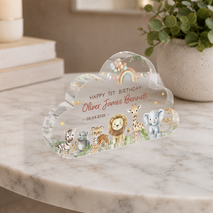 Personalisierter rosa Neujahrs-Teddy