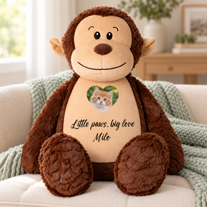 Personalisierter Tauf-/Tauf-Kleinkreuz-Teddy