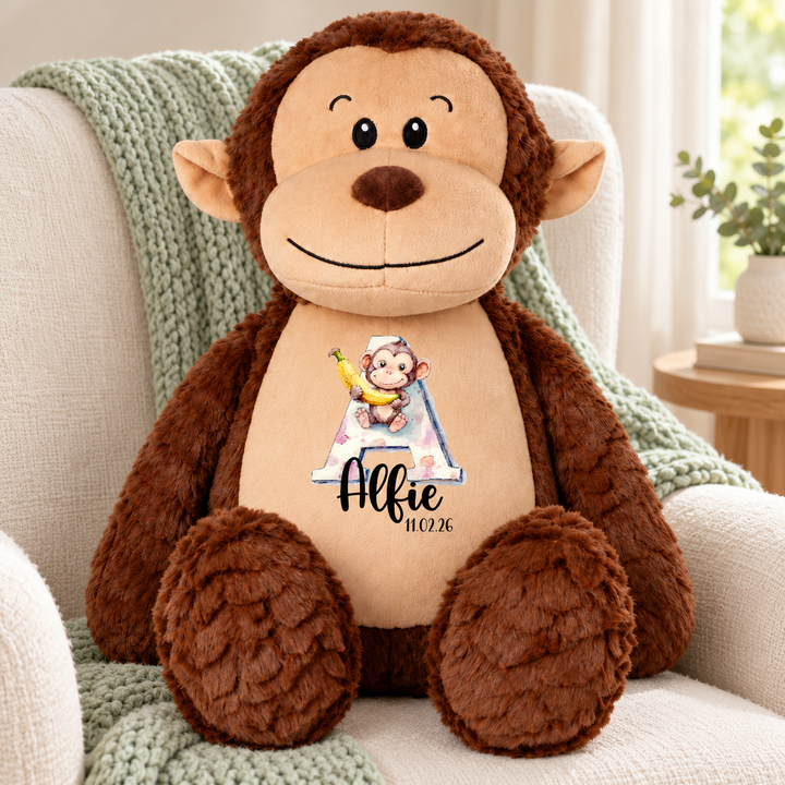 Personalisierter Tauf-/Tauf-Kleinkreuz-Teddy