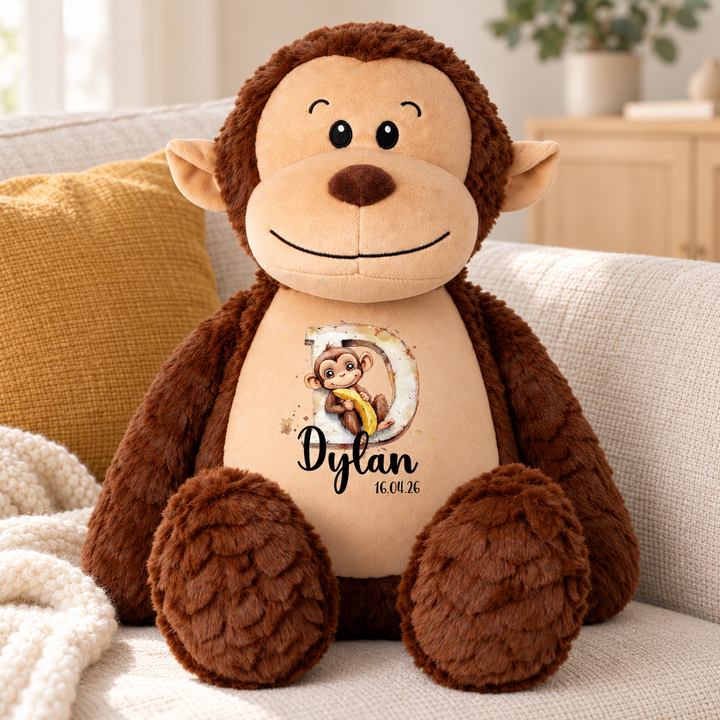 Personalisierter Tauf-/Tauf-Kleinkreuz-Teddy