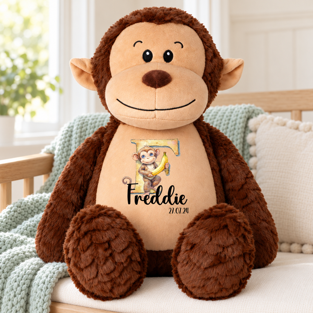Personalisierter Tauf-/Tauf-Kleinkreuz-Teddy