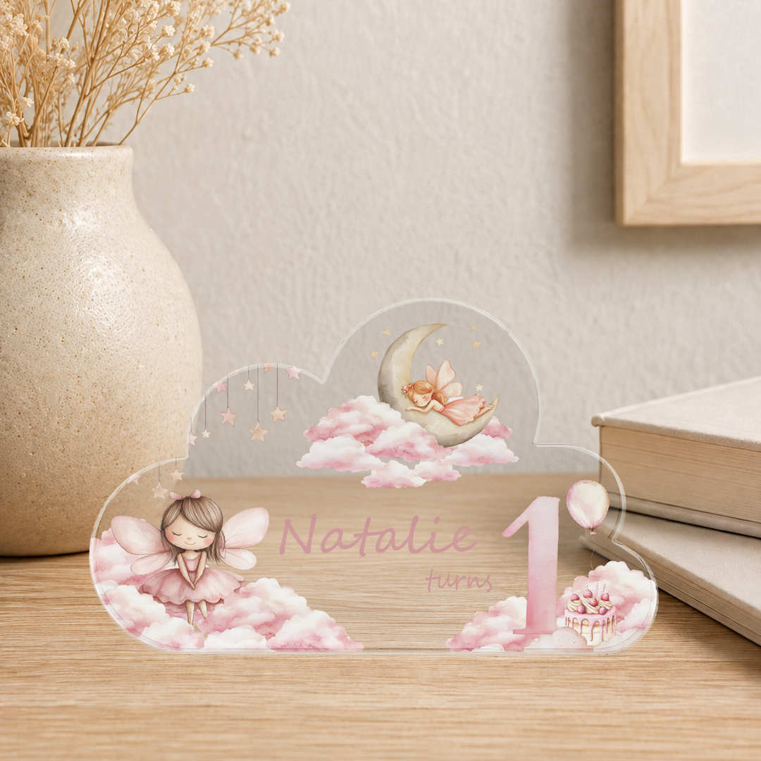 Personalisierter rosa Neujahrs-Teddy
