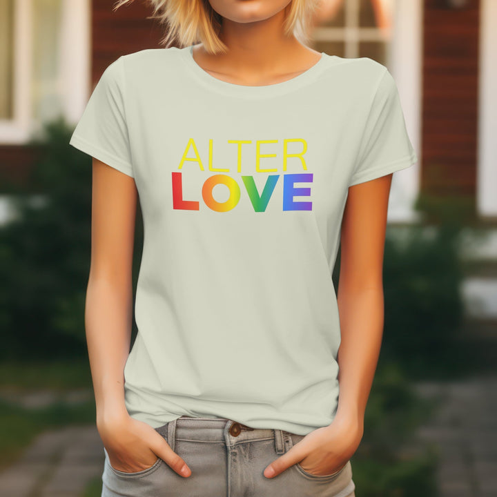 Alter Love Unisex T - Shirt, Comfortable and Stylish Casual Tee for All Gender, All Is Love T - Shirt, Perfect for Any Occasion, SKAM LGBT Shirt - Gifts Handmade