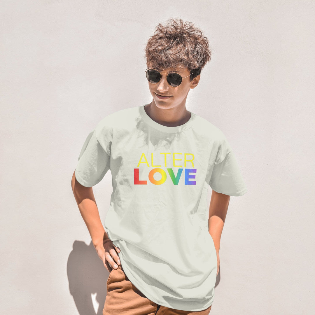 Alter Love Unisex T - Shirt, Comfortable and Stylish Casual Tee for All Gender, All Is Love T - Shirt, Perfect for Any Occasion, SKAM LGBT Shirt - Gifts Handmade