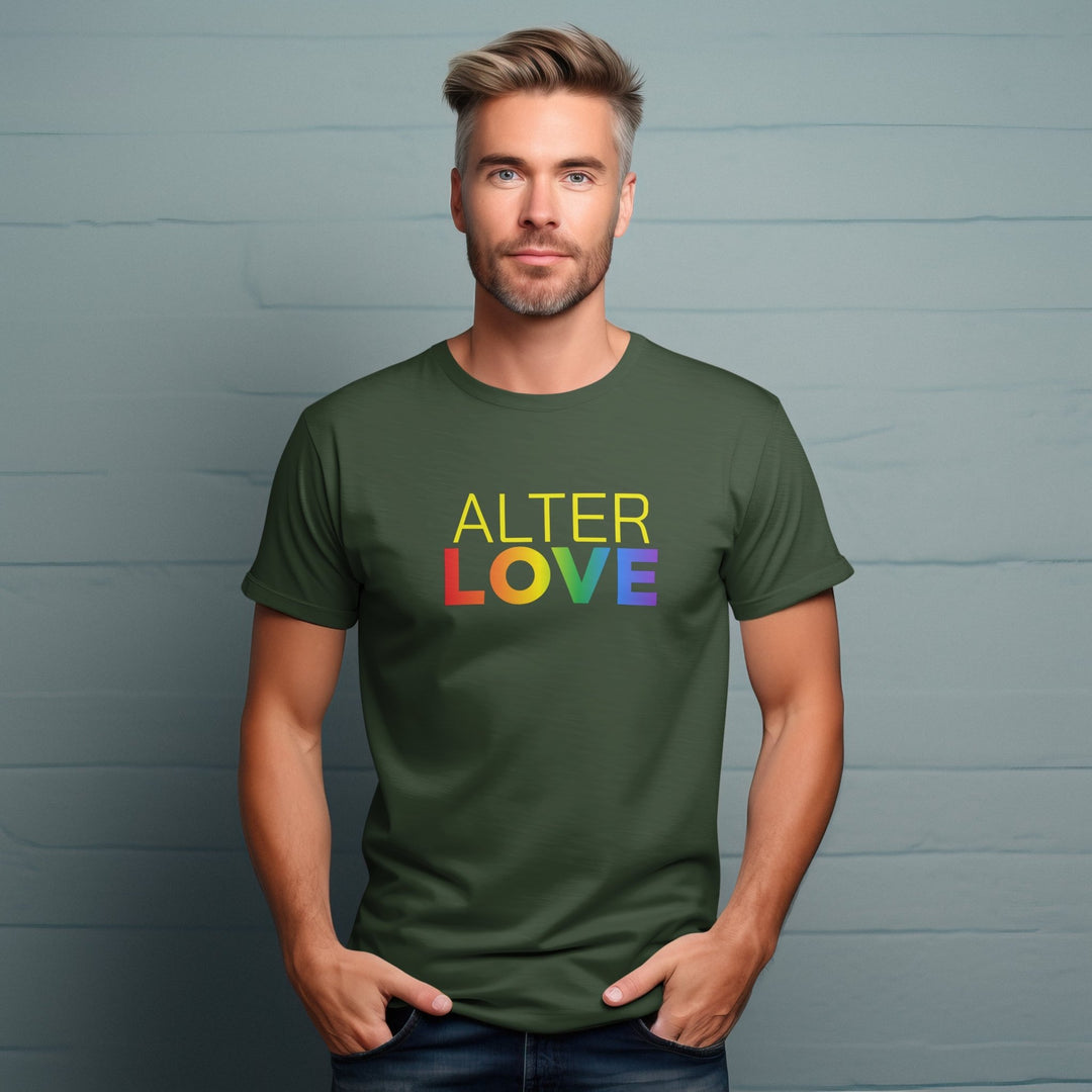 Alter Love Unisex T - Shirt, Comfortable and Stylish Casual Tee for All Gender, All Is Love T - Shirt, Perfect for Any Occasion, SKAM LGBT Shirt - Gifts Handmade