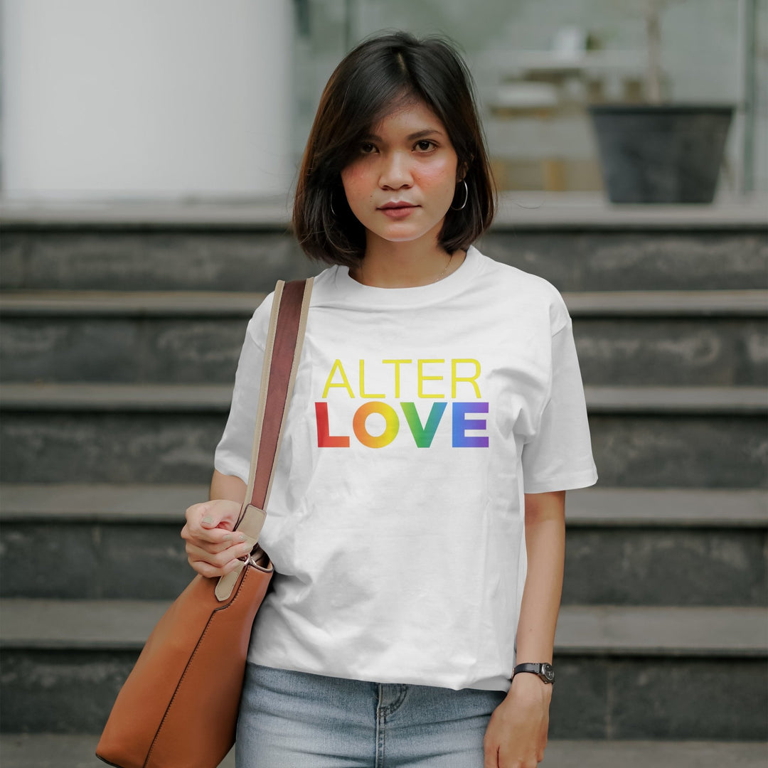 Alter Love Unisex T - Shirt, Comfortable and Stylish Casual Tee for All Gender, All Is Love T - Shirt, Perfect for Any Occasion, SKAM LGBT Shirt - Gifts Handmade