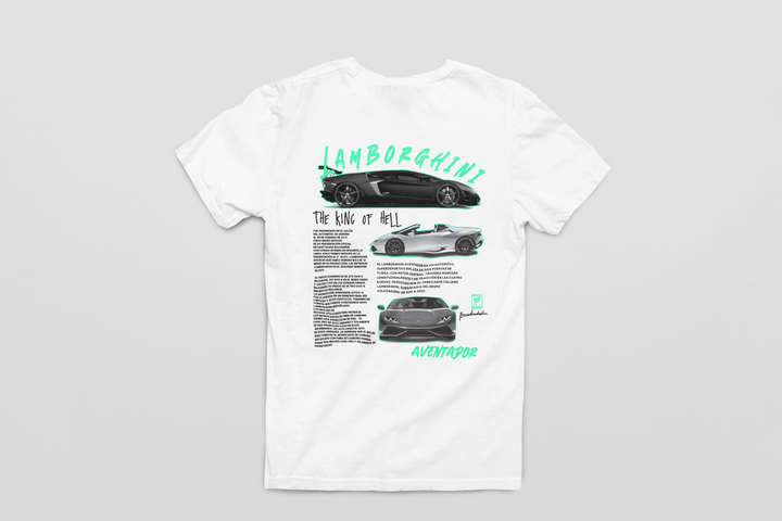 Lamborghini Aventador King of Hell Unisex T-Shirt