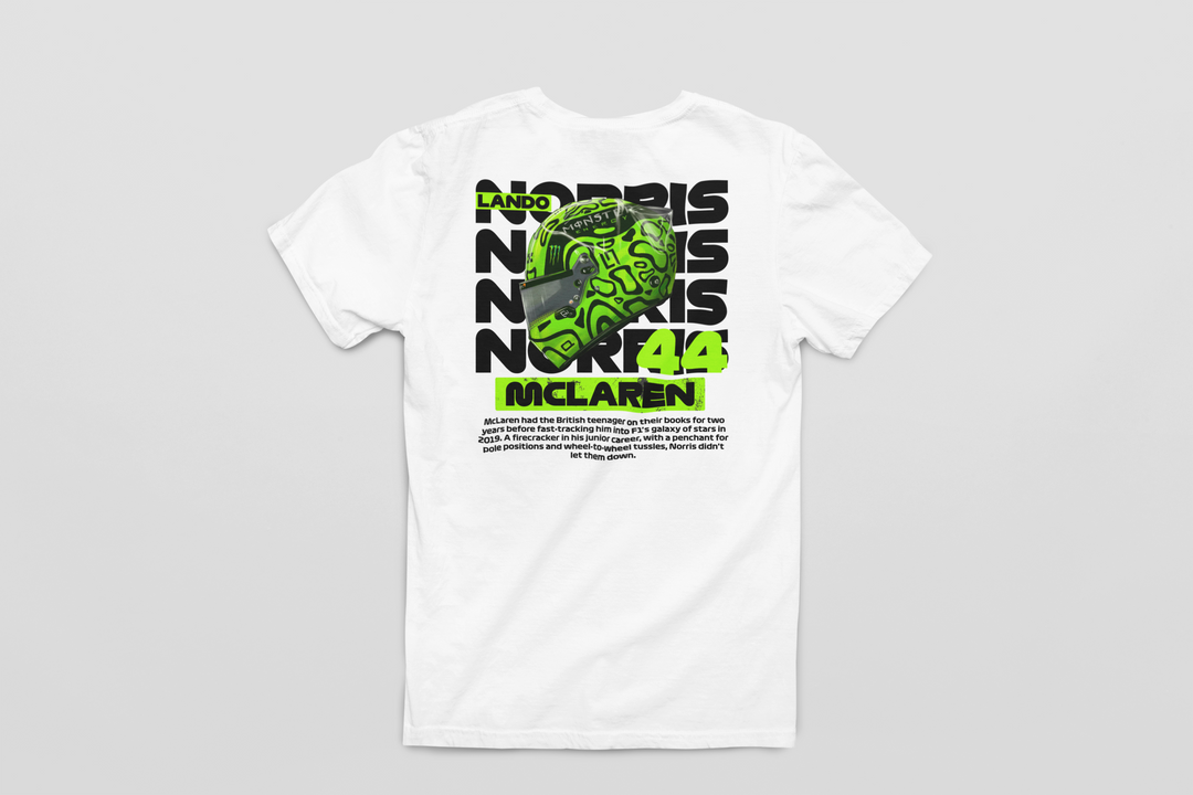 Lando Norris Bell Helmet 2025 - Formula 1 Unisex T-Shirt
