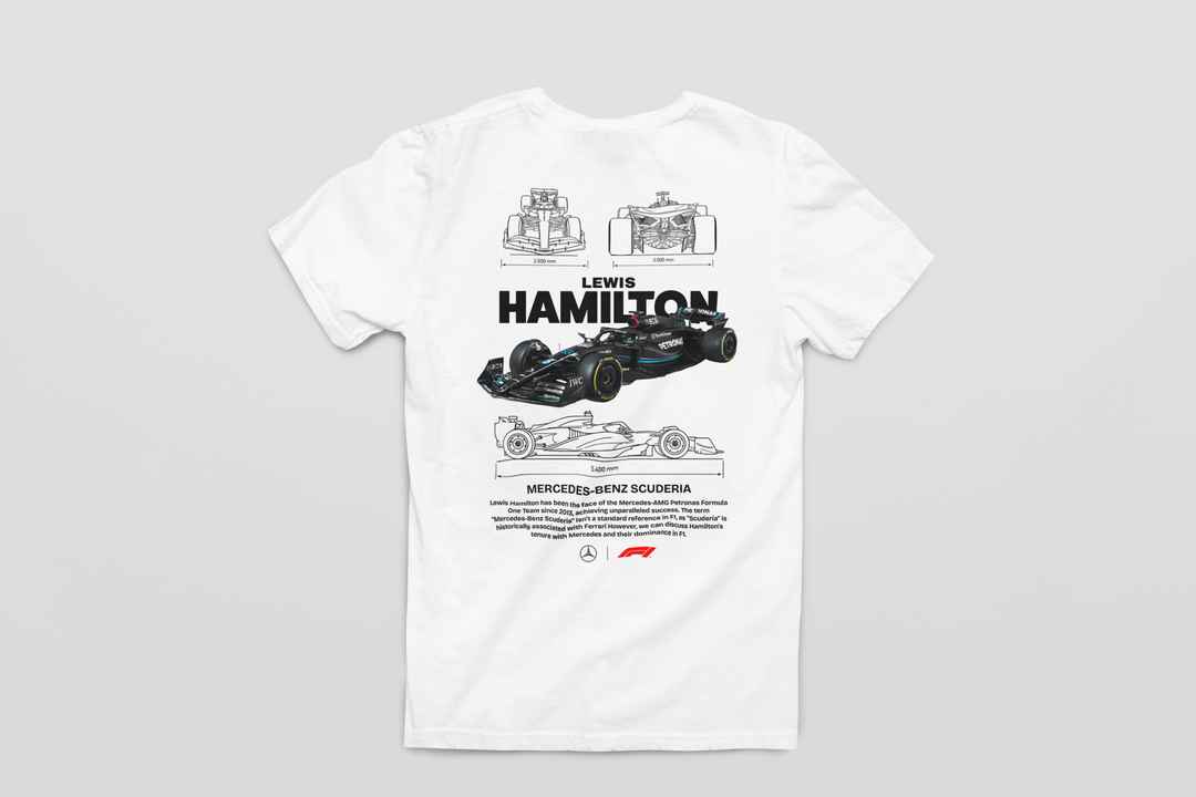 Lewis Hamilton Mercedes-AMG F1 W14 E - Formula 1 Unisex T-Shirt