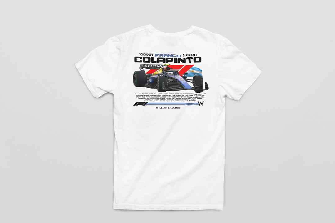 Franco Colapinto - Formula 1 Unisex T-Shirt