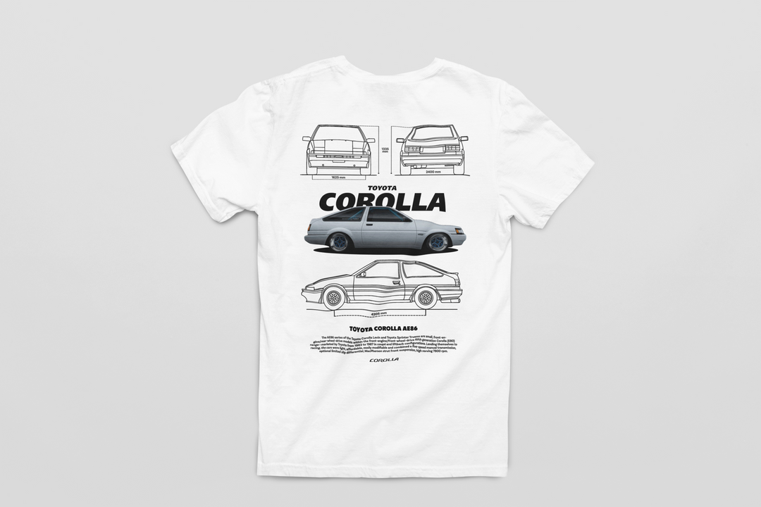 Toyota Corolla AE86 v2 Unisex T-Shirt