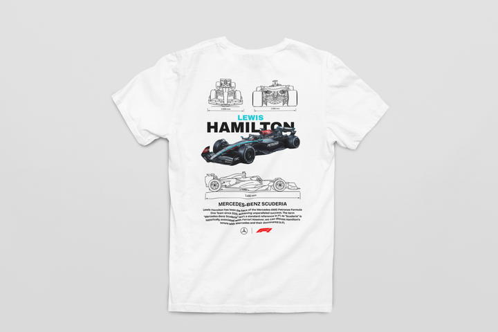 Lewis Hamilton Mercedes-AMG F1 W15 E - Formula 1 Unisex T-Shirt