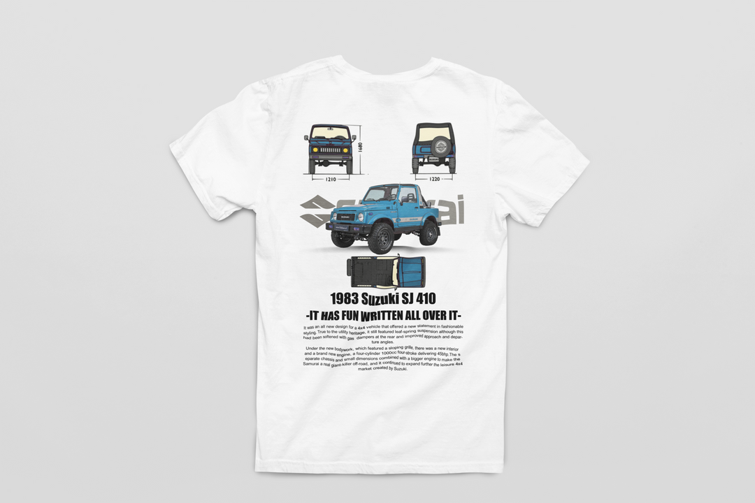 Suzuki Samurai 1983 SJ 410 Unisex T-Shirt