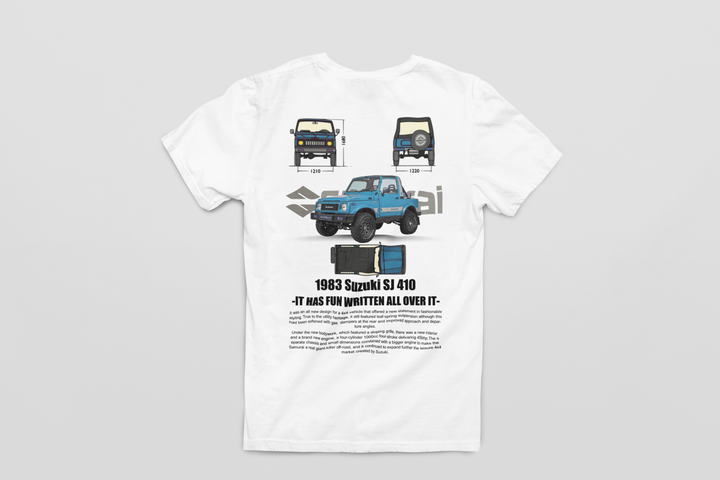 Suzuki Samurai 1983 SJ 410 Unisex T-Shirt