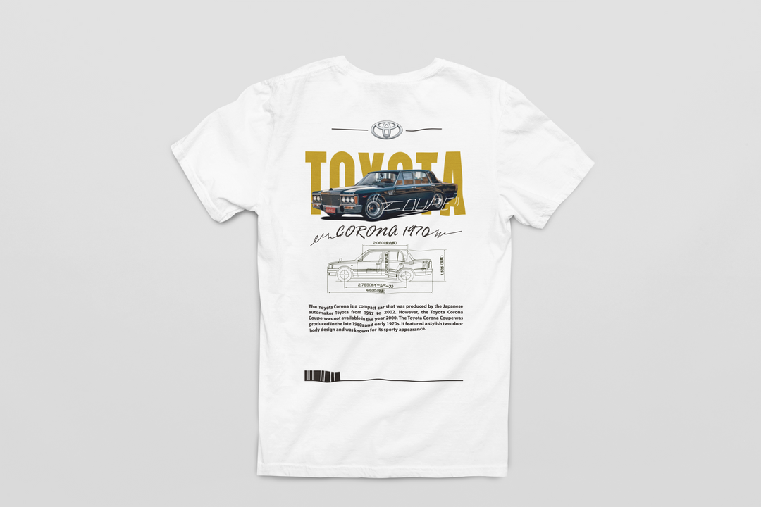 Toyota Corona 1970 v2 Unisex T-Shirt