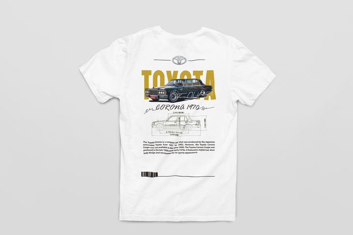 Toyota Corona 1970 v2 Unisex T-Shirt