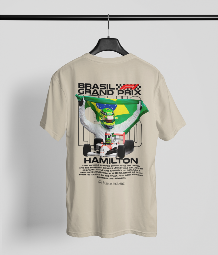 Lewis Hamilton Brasil Grand Prix - Formula 1 Unisex T-Shirt