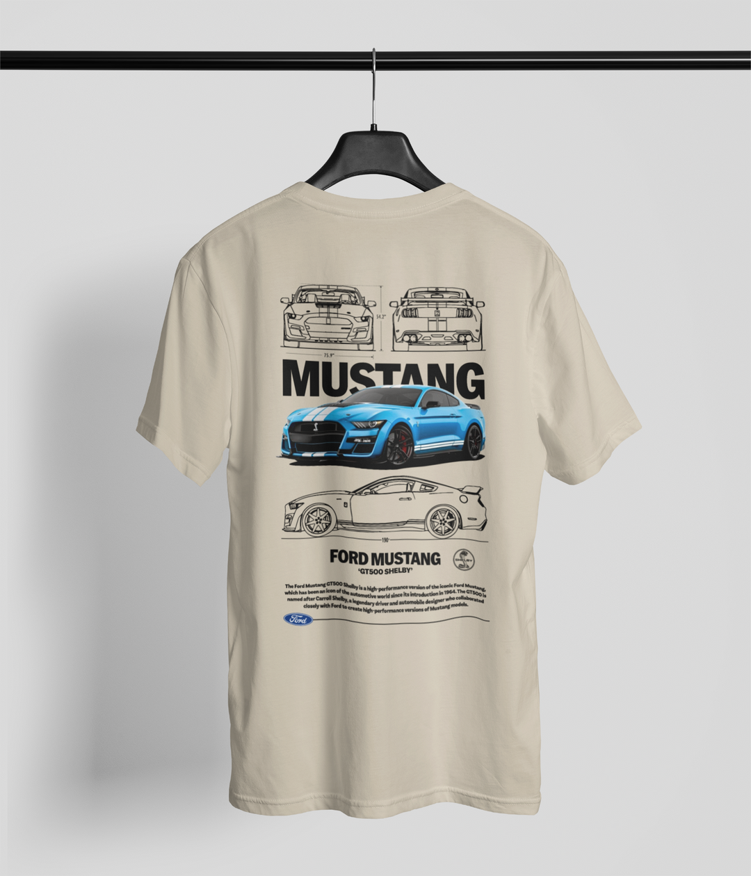 Ford Mustang GT500 Unisex T-Shirt