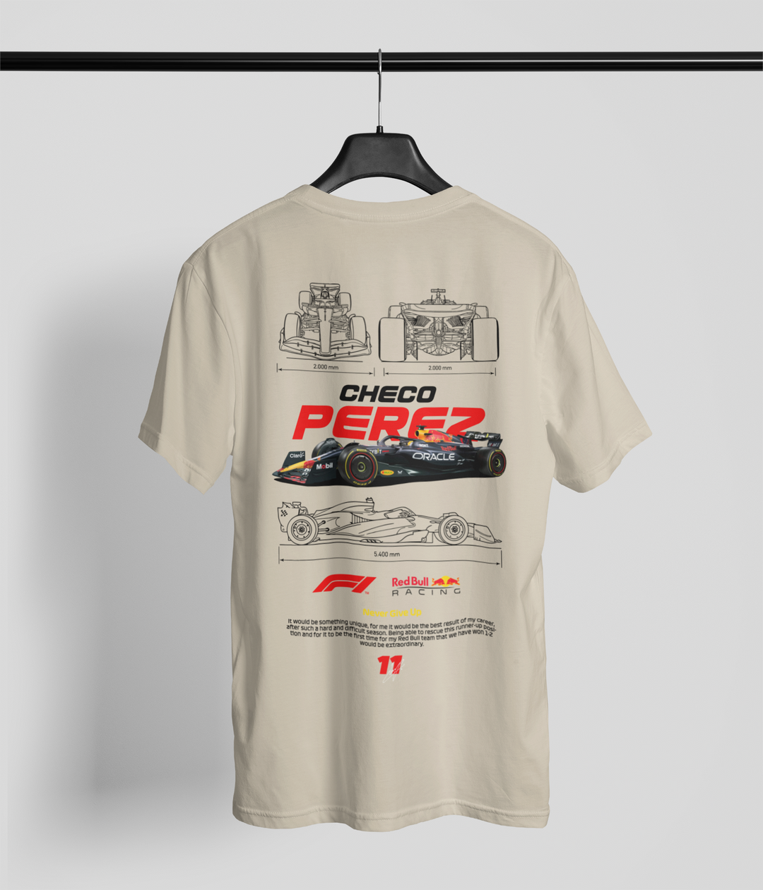 Sergio "Checo" Pérez v2 - Formula 1 Unisex T-Shirt