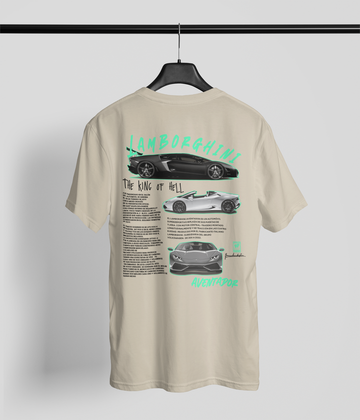 Lamborghini Aventador King of Hell Unisex T-Shirt