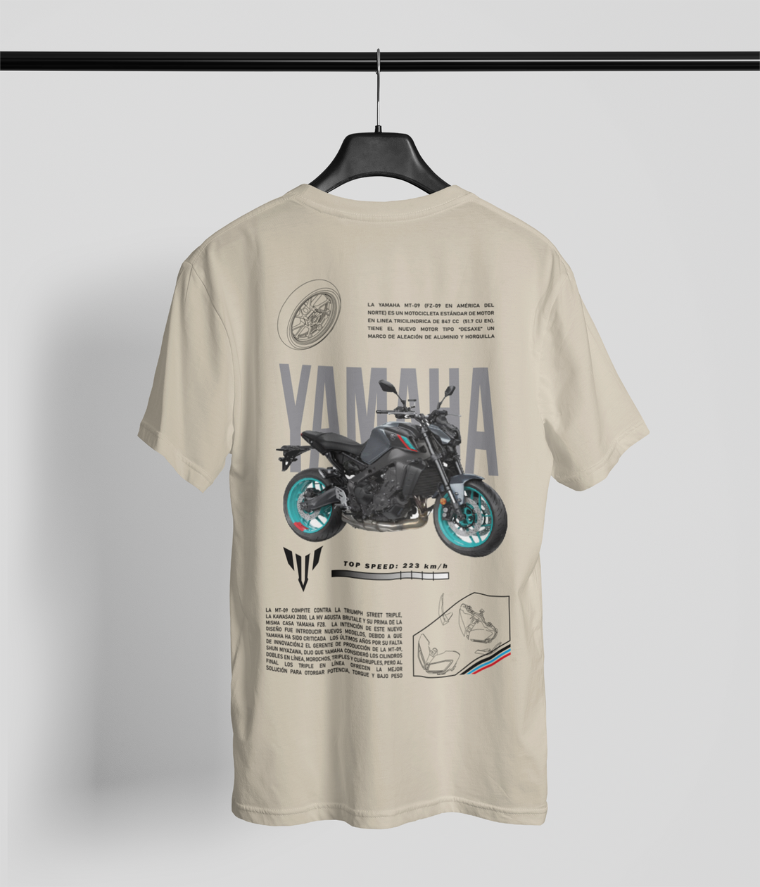 Yamaha MT-09 Unisex T-Shirt