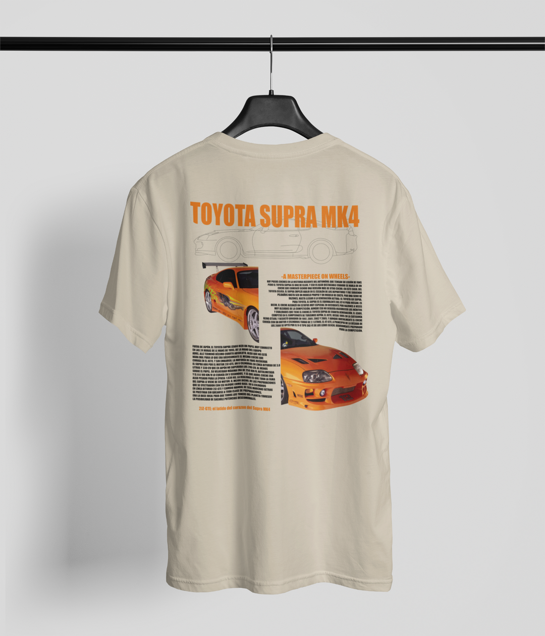 Toyota Supra MK4 v4 Unisex T-Shirt