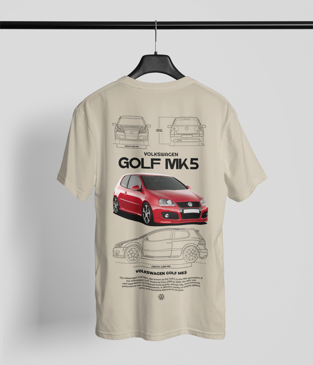 Volkswagen Golf MK5 Unisex T-Shirt