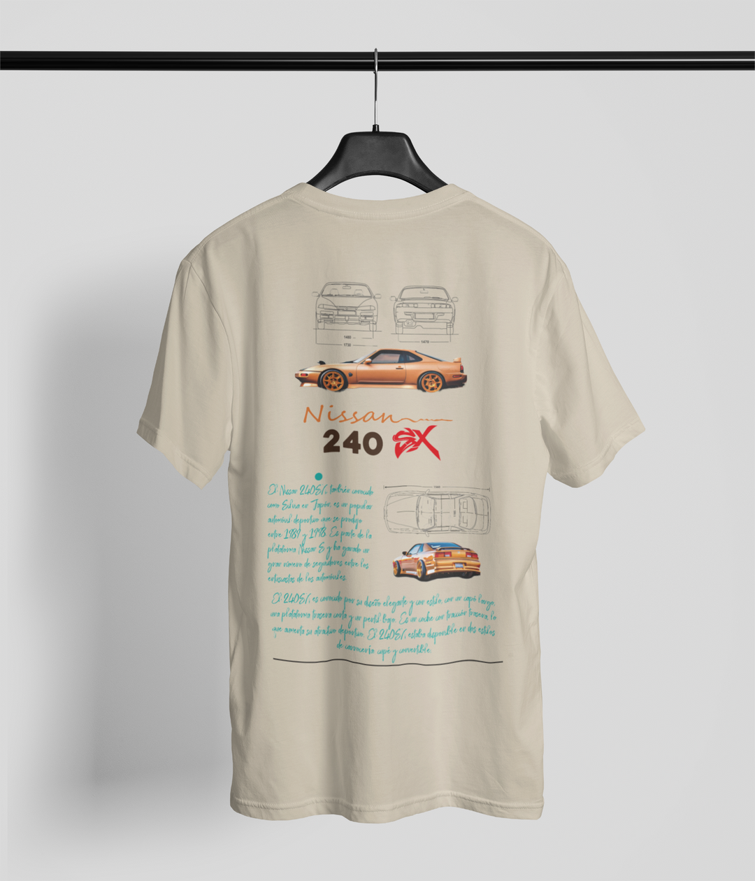 Nissan 240 SX v2 Unisex T-Shirt