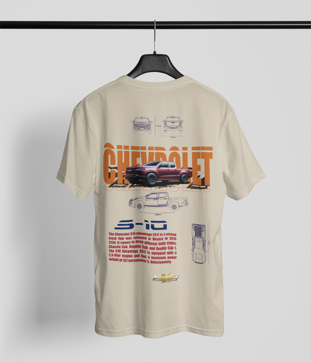 Chevrolet S-10 Advantage 2017 Unisex T-Shirt