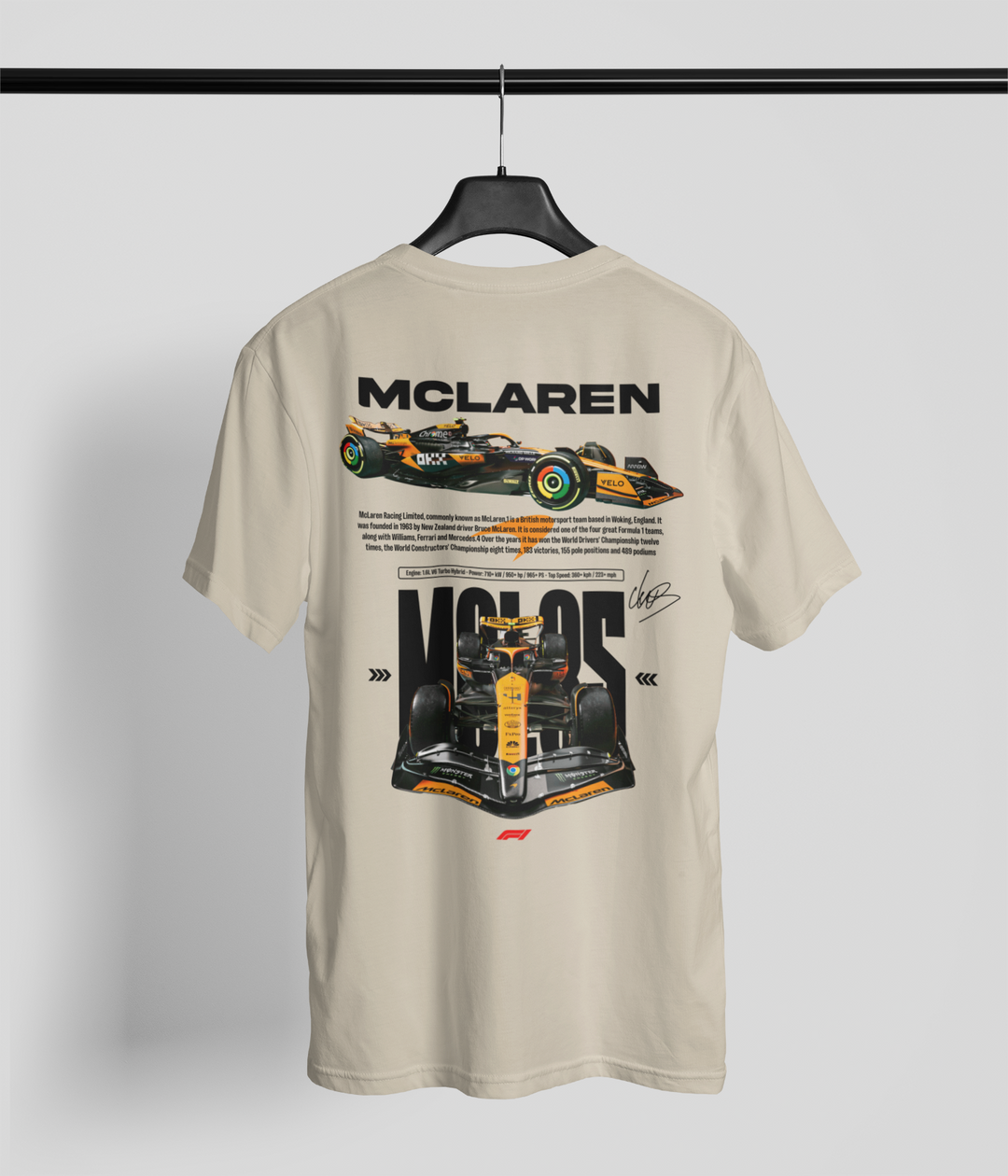 McLaren MCL38 2024 - Formula 1 Unisex T-Shirt