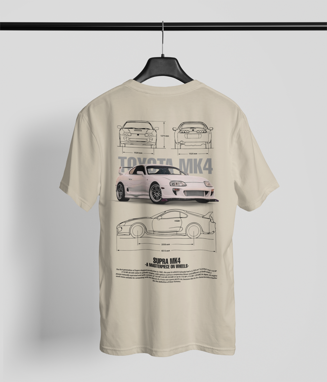 Toyota Supra MK4 v7 Unisex T-Shirt