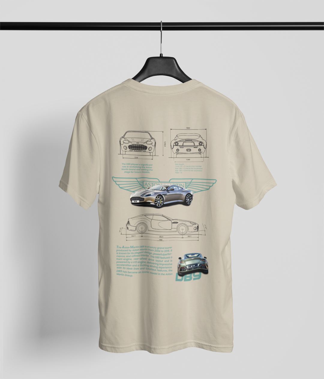 Aston Martin DB9 Unisex T-Shirt