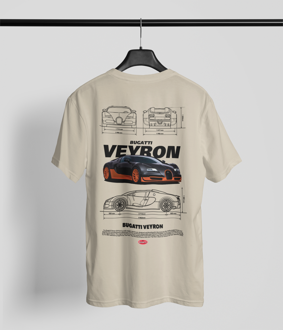 Bugatti Veyron Unisex T-Shirt