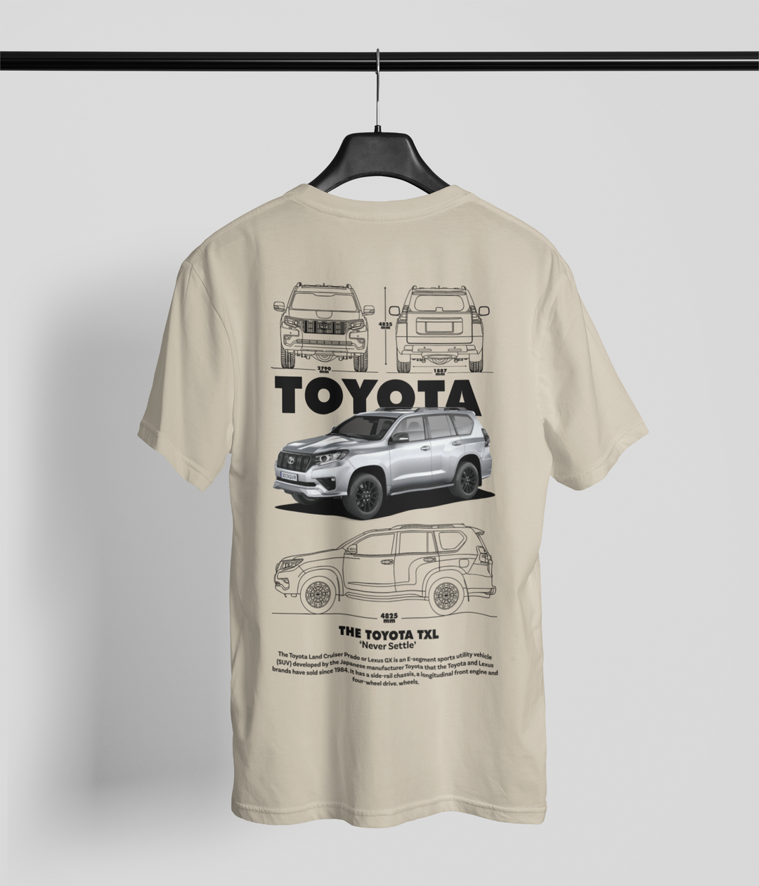 Toyota Land Cruiser Prado SUV Unisex T-Shirt
