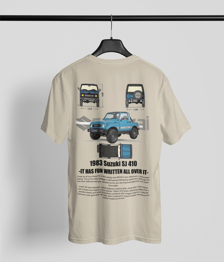 Suzuki Samurai 1983 SJ 410 Unisex T-Shirt