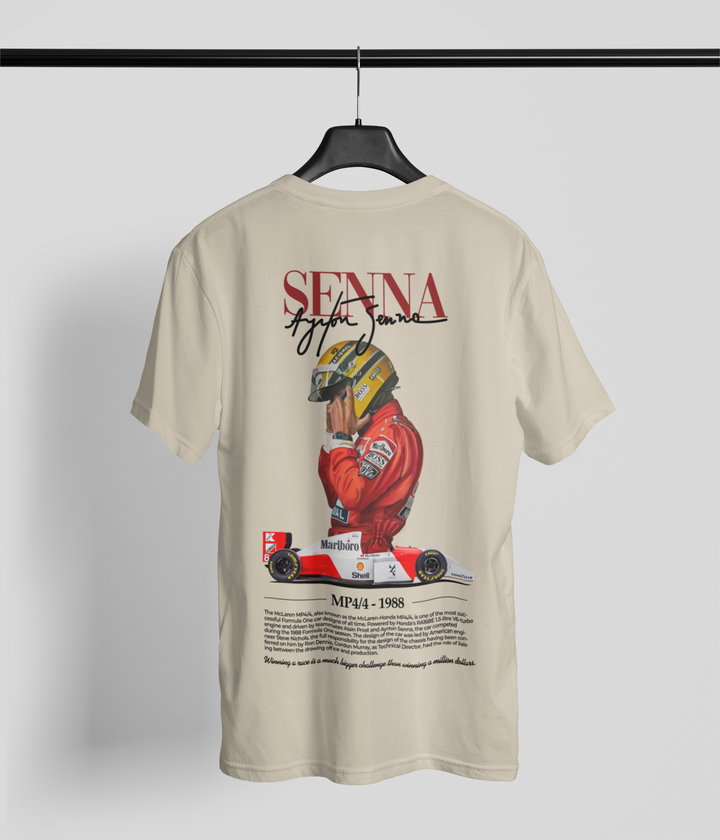 Ayrton Senna McLaren MP4/4 v2 - Formula 1 Unisex T-Shirt