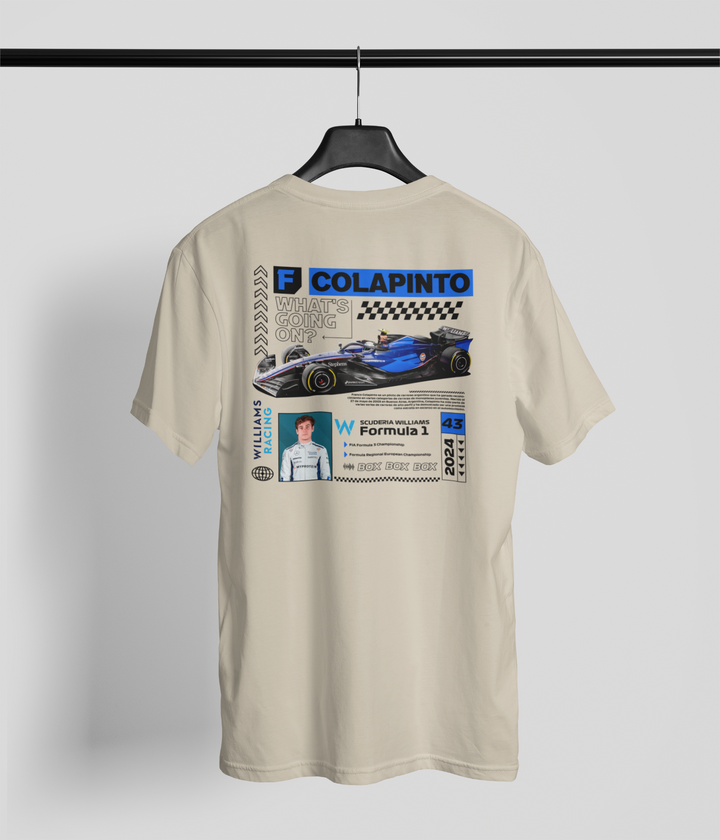 Franco Colapinto v3- Formula 1 Unisex T-Shirt