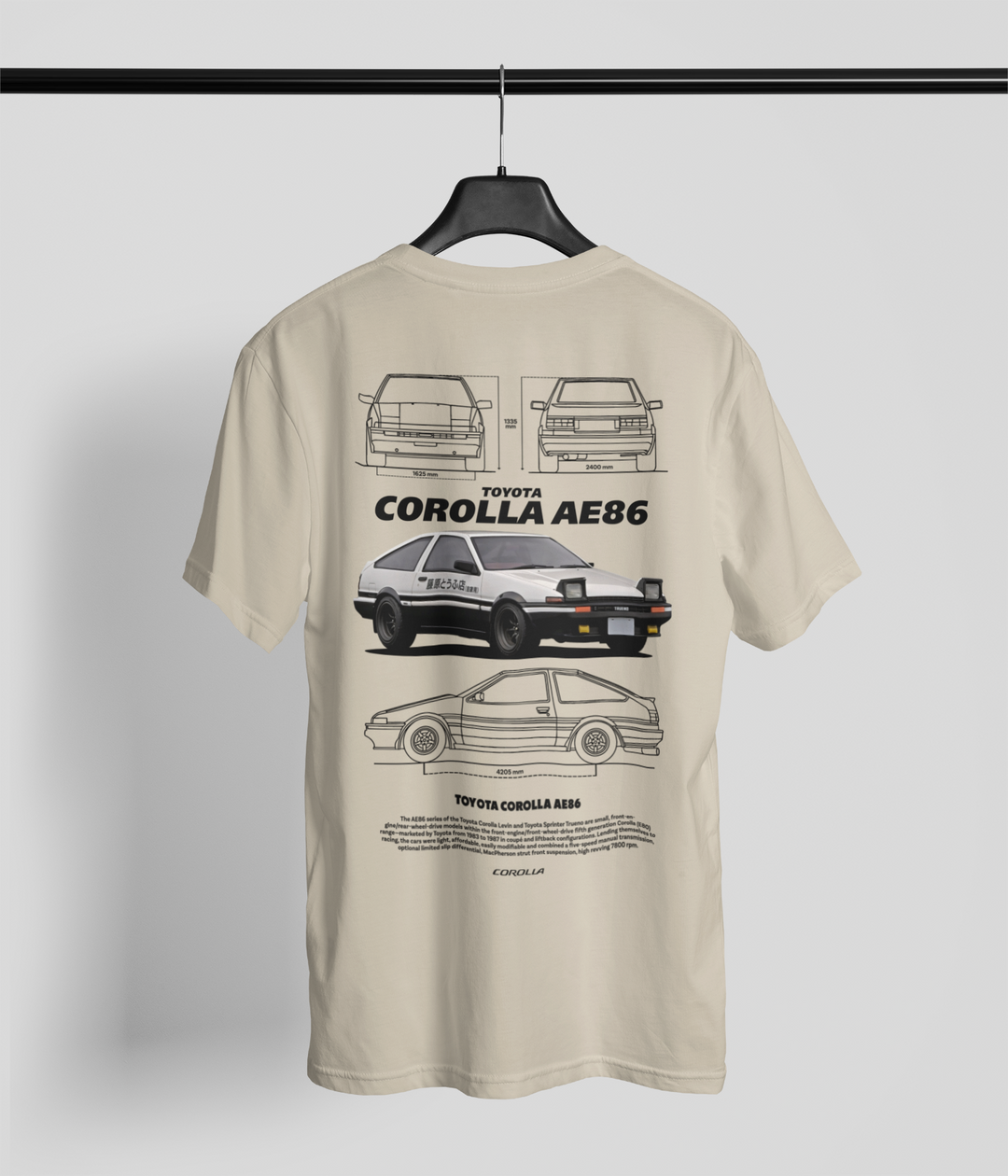 Toyota Corolla AE86 Unisex T-Shirt