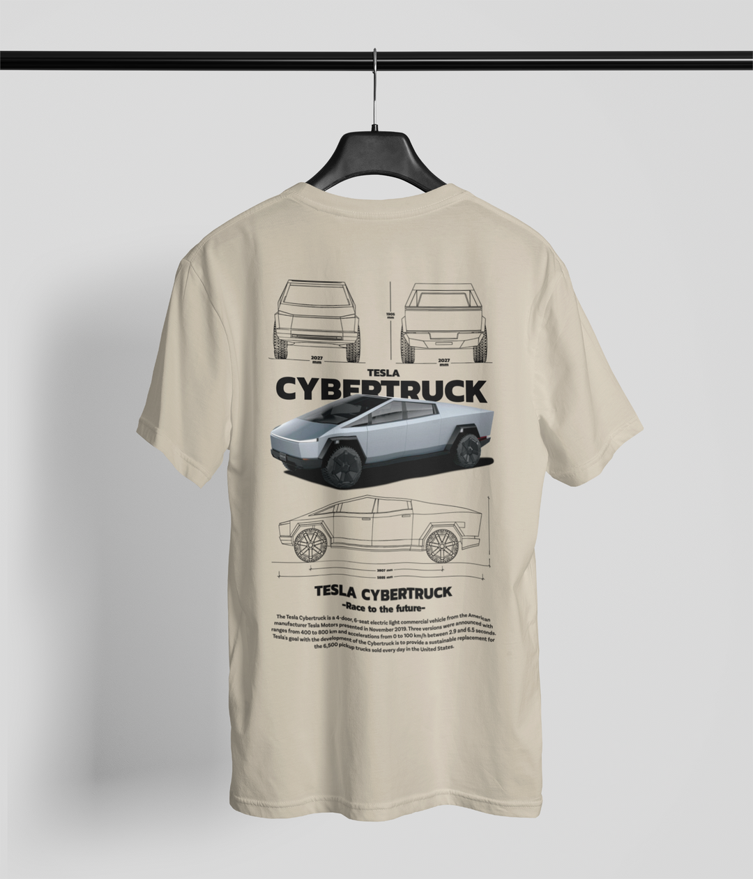 Tesla Cybertruck Unisex T-Shirt
