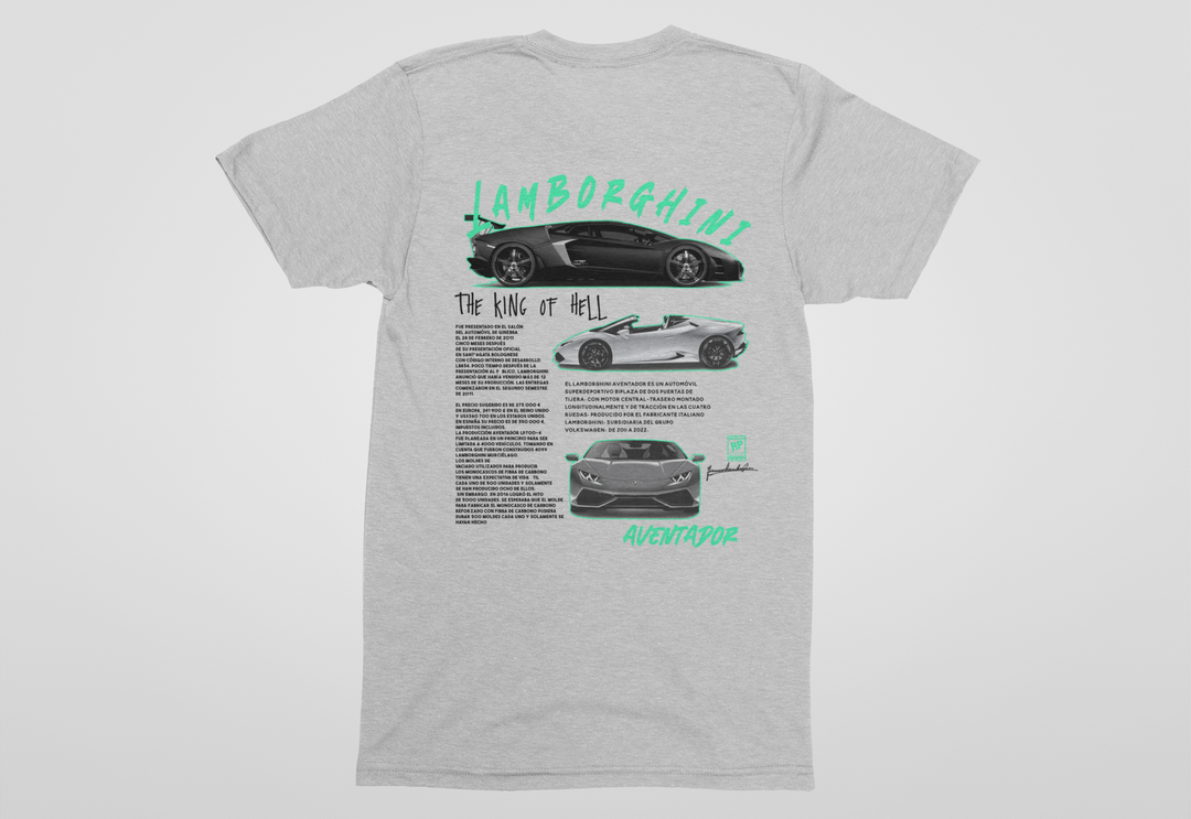 Lamborghini Aventador King of Hell Unisex T-Shirt