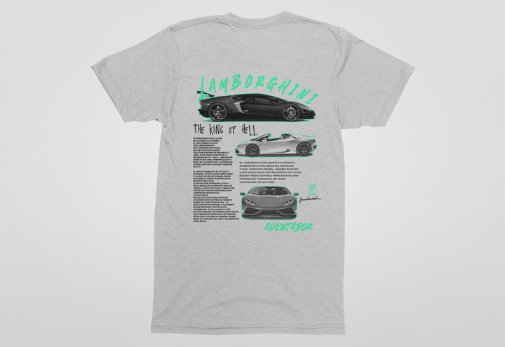 Lamborghini Aventador King of Hell Unisex T-Shirt