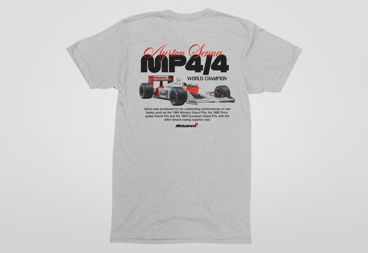 Ayrton Senna McLaren MP4/4 - Formula 1 Unisex T-Shirt